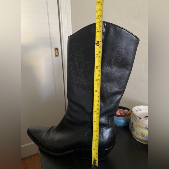 Matisse Black Cowboy Boots Women size 8.5 Used - Picture 9 of 10